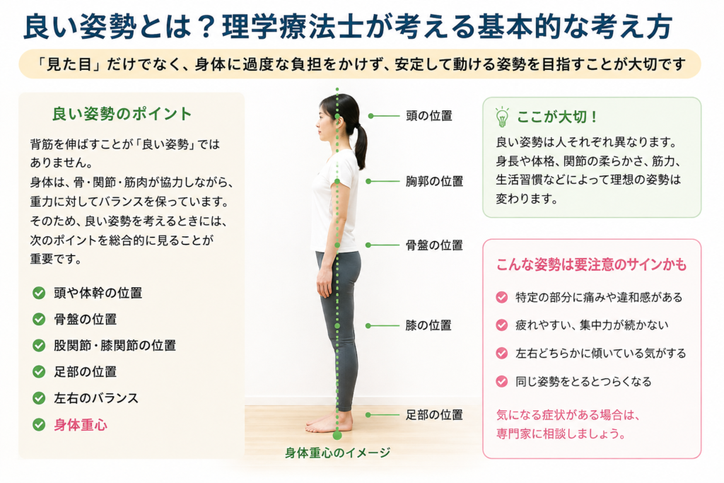 良い姿勢とは？