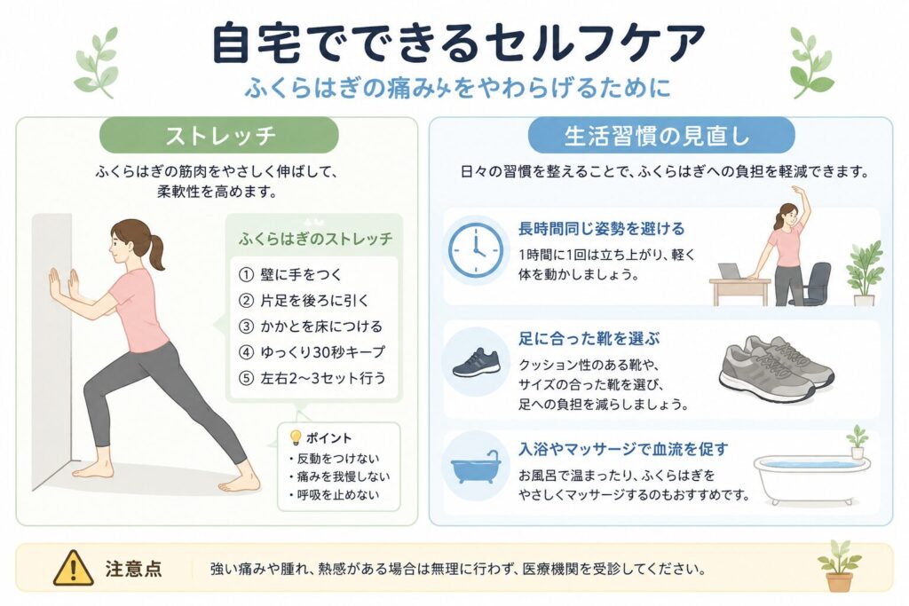 自宅でできるセルフケア一覧